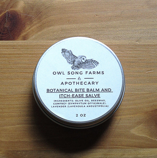 Botanical Bite Balm / Itch Ease Salve – Natural Relief for Bug Bites, Itches & Skin Irritation