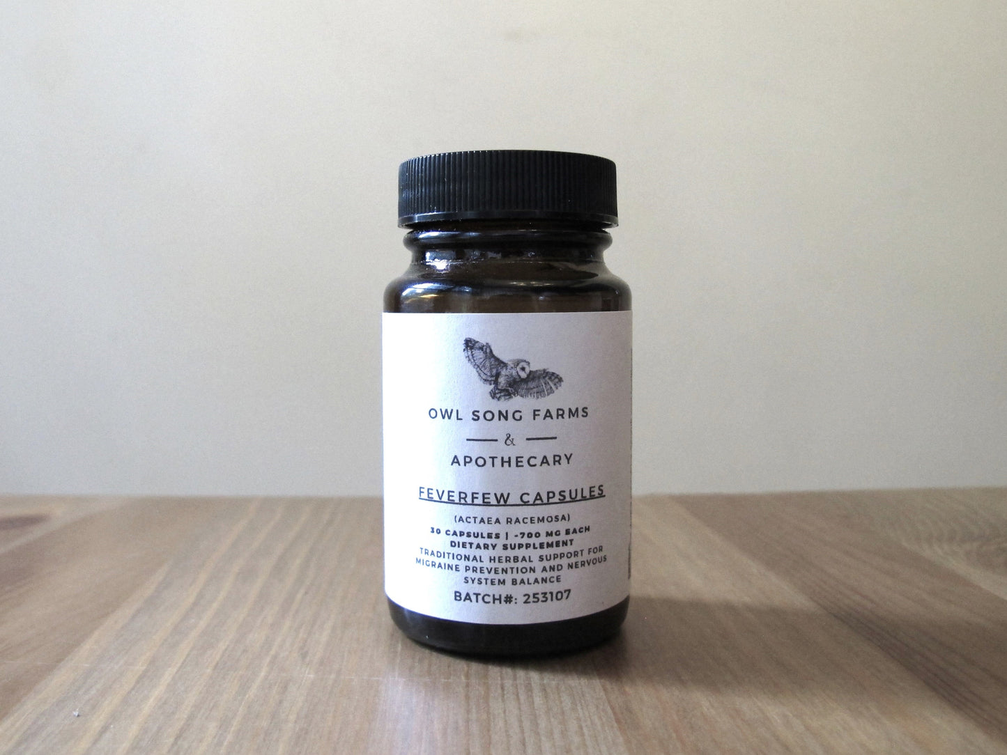 Feverfew Capsules – 700 mg (30 Count)