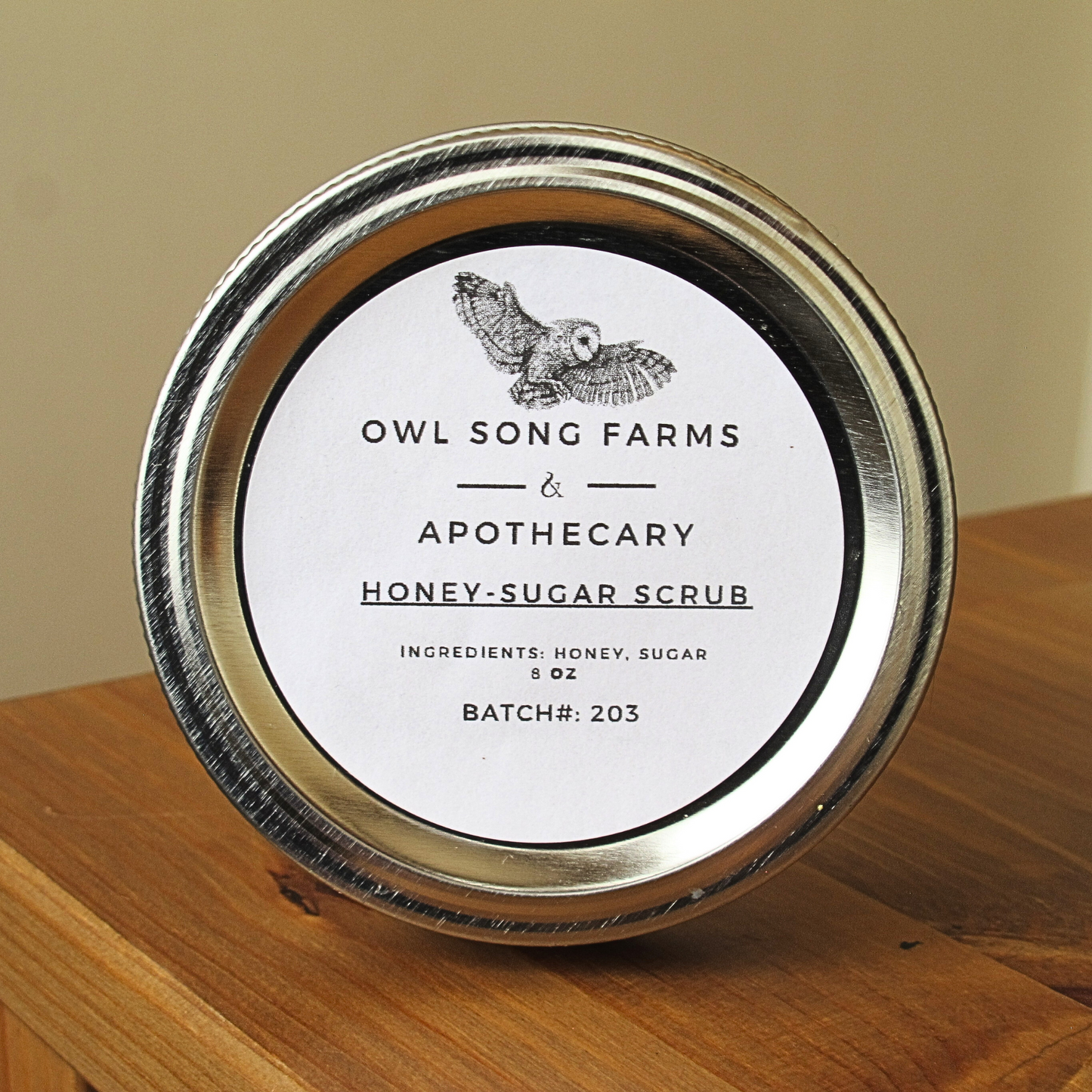 Lavender, Honey Sugar Scrub