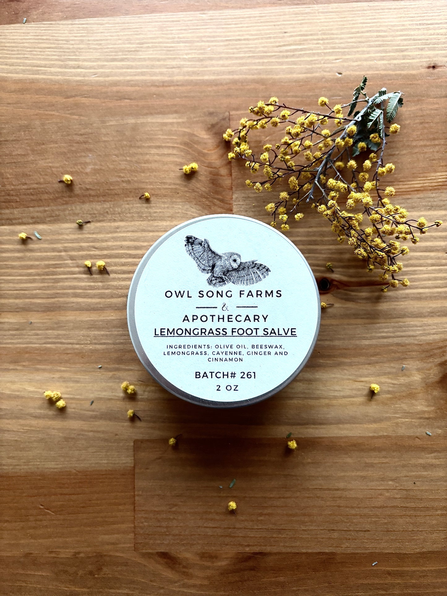 Lemongrass Foot Salve