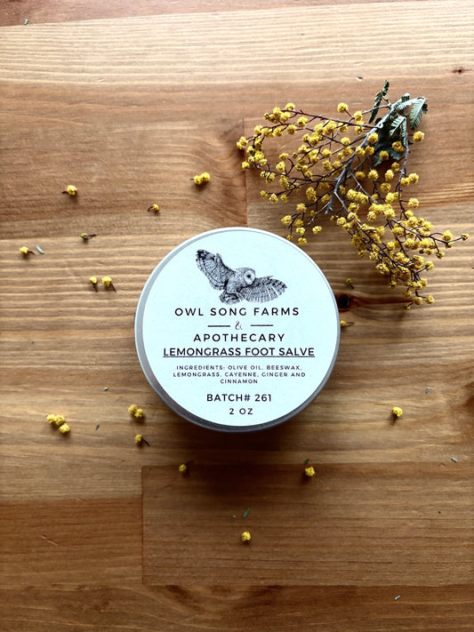 Lemongrass Foot Salve