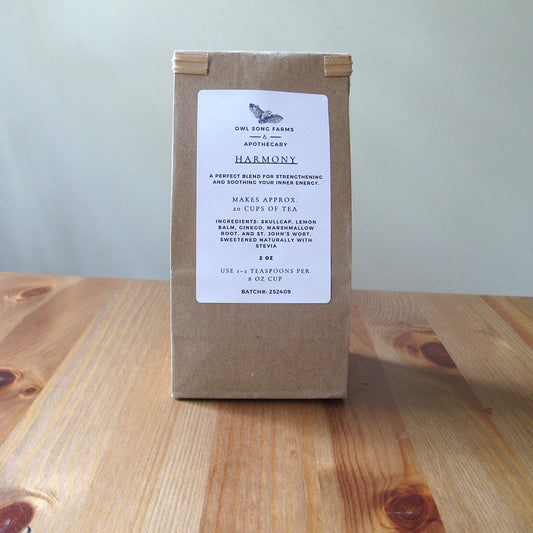 Harmony – Organic Nervine Tea (2 oz)