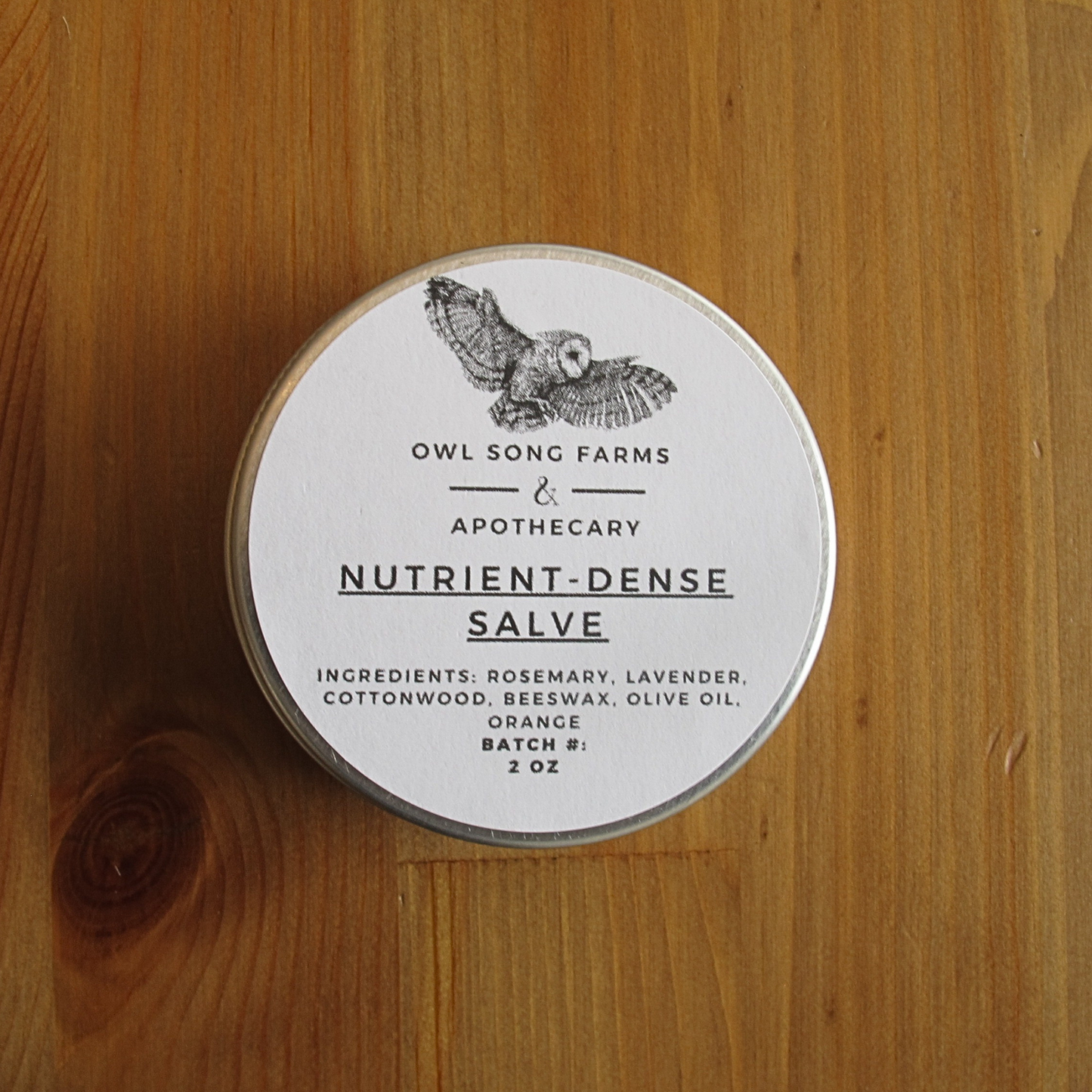 Nutrient Dense Salve